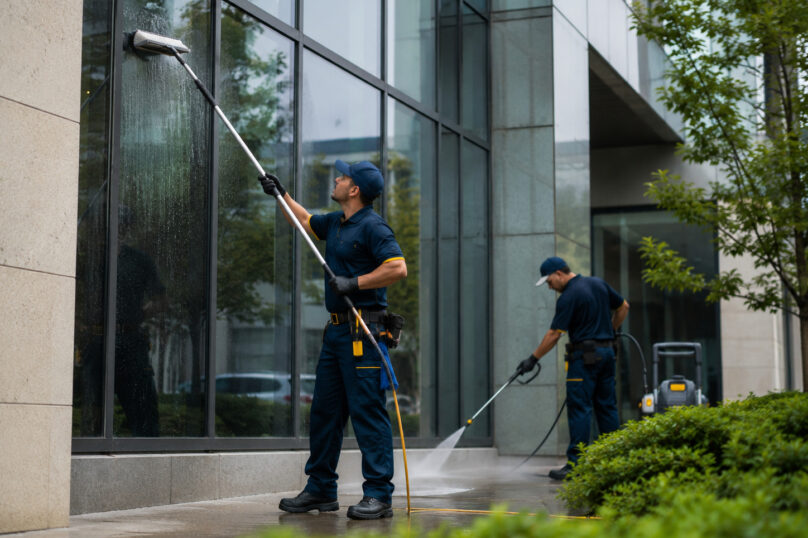 Commercial Building Wash
