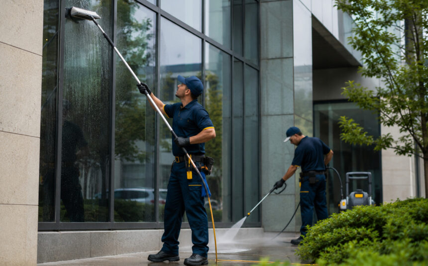 Commercial Building Wash